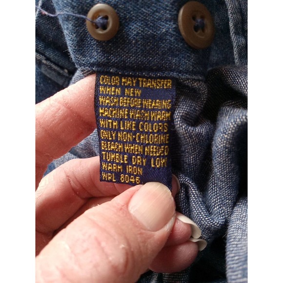 Club Room By Charter Club Shirt Women's Size Medium Denim * - Picture 15 of 16